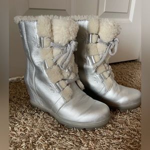 SOREL - FROZEN II WINTER WEDGE BOOTS SIZE 7.5